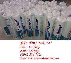 CẦN TÌM ĐẠI LÝ PHÂN PHỐI KEO APOLLO A300, A500, A600 TRONG, TRẮNG SỮA, XÁM,  ĐEN