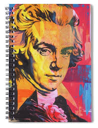 Mozart Spiral Notebook