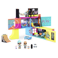 561743e7c house bedroom furniture set with neon q.t. Lol Surprise Clubhouse Doll Play House With 40 Surprises 2 Exclusive Dolls 7 Hangout Areas