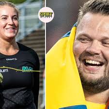 Fanny Roos kärlekshälsning till Daniel Ståhl efter guldet • Friidrotts-VM
