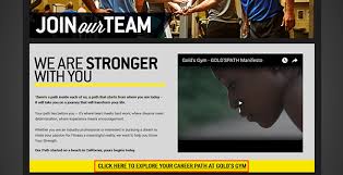 The free application system to apply for jobs at gold's gym is to answer some profile questions and upload a resume, rather than fill out an application form. Gold S Gym Job Application Apply Online