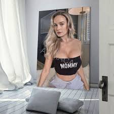 Amazon.com: MOJDI Posters for Room Aesthetic Brie Larson Sexy Poster 9  Canvas Painting Wall Art Poster for Bedroom Living Room Decor  08x12inch(20x30cm) Frame-style: Posters & Prints