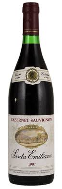 Vino santa emiliana merlot 750cc. 1987 Santa Emiliana Cabernet Sauvignon Winebid