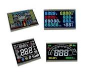 Segment Speedometer LCD Display - Custom High Contrast