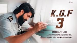 KGF CHAPTER 3 Official Trailer