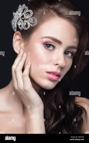 Light eyelashes hi-res stock photography and images