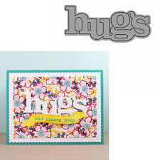 There are instructions for using the dies with the cuttlebug on the packaging but they can be used in other die cutting systems. Hugs Word Die Cuts For Card Making Hugs Word Dies Scrapbooking Metal Cutting Dies New 2019 Cutting Dies Aliexpress