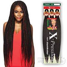 Outre X Pression 3x Ultra Braid 52 Pre Stretched Wigtypes Com Xpression Hair Hair Pictures Box Braid Hair