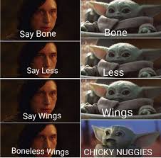 Rip i wish the mandelorian didn't become popular all the. 300 Baby Yoda Ideas Yoda Yoda Meme Star Wars Memes