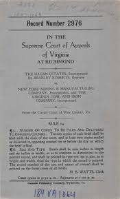 In new york criminal courts, the government brings a case against a defendant who is accused of breaking the law. Virginia Supreme Court Records Volume 184 1946 Washington And Lee University School Of Law