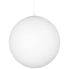 Kira Home Ceres 14 Mid Century Modern Hanging Orb Pendant Light With Smooth Matte White Frosted Diffuser White Finish Walmart Com Walmart Com