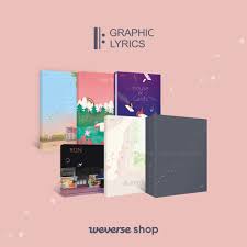 Weverse is the official community platform made for the fans only available on the weverse mobile app & weverse web while. Weverse Shop Bts Graphic Lyrics Series Pre Order Read Facebook