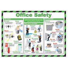 Far026 Office Safety Poster Health And Safety Poster Workplace Safety And Health Workplace Safety