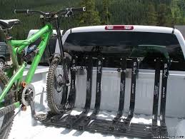 Yes, i had to drill through the truck but it's my truck right now so i don't care what other people think about. Ultimate Truck Bed Bike Rack Lee Likes Bikes Truck Bike Rack Truck Bed Bike Rack Diy Bike Rack