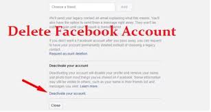 Deactivating your account gives you the flexibility to leave and come back whenever you want. 5 Steps To Permanently Delete And Deactivate Your Facebook Account