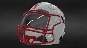 Yukon Millers Football Helmet By Pro Line Designs 3d Model Football Helmets Helmet Football