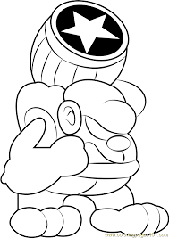 Meta knight kirby coloring pages. Bonkers Coloring Page For Kids Free Kirby Printable Coloring Pages Online For Kids Coloringpages101 Com Coloring Pages For Kids