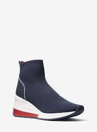 Mattress design and how it feels. Skyler Stretch Knit Logo Tape Sock Sneaker Michael Kors