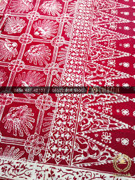 Makna serta filosofi dari batik ini adalah mendapat ketenangan lahir dan batin. Jual Kain Batik Bahan Baju Motif Ondel Ondel Jakarta Maroon Thebatik Co Id