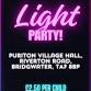 Halloween light party event image
