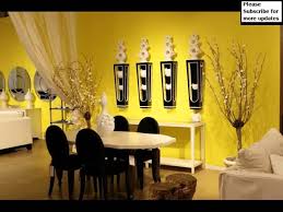 Yellow wall art painting in canvas. Yellow Color Decoration Pics Of Room Decration Ideas Youtube