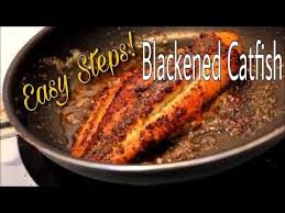 Add the bell pepper, jalapeno, onion and a pinch of salt and cook until softened, 7 to 10 minutes. Blackened Catfish Tutorial Youtube