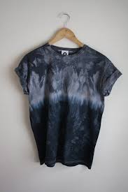 Black And Grey Tie Dye Shirt Dip Dye Tie Dye T Shirt Unisex Grey And Black Navy Tie Dye Shirts Diy Tie Dye Shirts Tie Dye Fashion