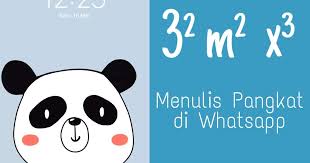 Maka akan muncul banyak pilihan salah satunya simbol derajat celcius. Cara Menulis Pangkat Di Wa Update 2021 Anak Arsitektur