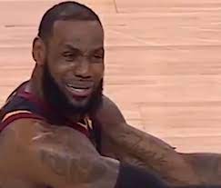 Send a sticker in ios imessage or as a text message on android and in your video chats from these lebron james meme stickers. The Pain On Lebron James Face After Losing The First Finals Game Has Become A Very Versatile Meme