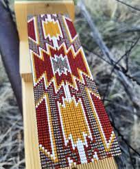 Love This Must Make On A Small Scale For A Hat Band For Sure Bead Loom Patterns Loom Beading Bead Weaving
