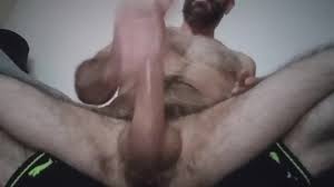 Big white Daddy Dick Stroking until nutt busts