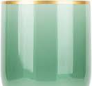 12-Pack Plastic Wine Glasses - 10oz Stemware With Gold Rims