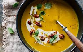 Gelbe Ruben Suppe Mit Honignussen Und Kresse Gelbe Ruben Ruben Rezepte