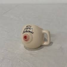 ビンテージ おっぱい マグカップ ミニ mini sipper bahamas インテリア エロ 雑貨 アンティーク オブジェ 220420