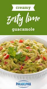 Creamy Zesty Lime Guacamole Recipe Avacado Recipes Appetizer Recipes Avocado Recipes