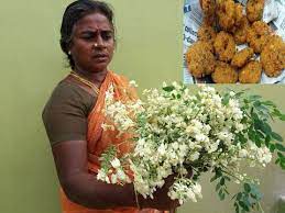 Drumstick Flower Vada Cooking In My Village Healthy Vadai Food Money Food Youtube Drumsticks Cooking Healthy