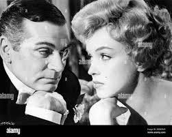 Marilyn monroe laurence olivier prince Black and White Stock Photos &  Images