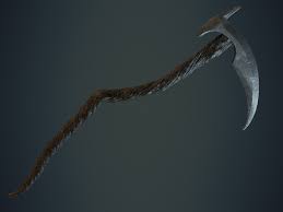 Scythe Of The Reaper Scythe Reaper 3d Model Helmet Design Model