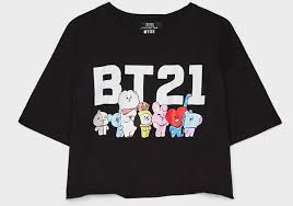 Buat Kamu Yang Fans Berat Bts Pasti Suka Deh Sama Bt21 Fashion Merch Bershka Ini Facetofeet Com