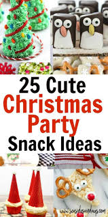 Get the recipe at delish. 25 Cute Christmas Snacks For Kids Kids Christmas Party School Christmas Party Kids Christmas Treats