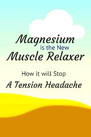 Neck Pain Relief From A Natural Source Magnesium Is An
