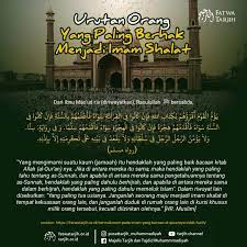 Urutan Menjadi Imam Shalat Agama Gambar Islam