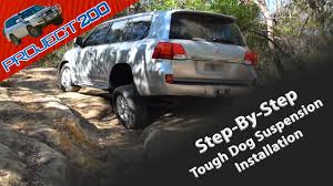 The system was invented and developed by kinetic pty ltd, a small r&d company based in dunsborough, western australia. Land Cruiser 200 Suspension Install Step By Step Tough Dog W Kdss Youtube