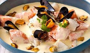Blanquette De Poissons Aux Moules En 2020 Blanquette De Poisson Recette Cabillaud Recettes De Cuisine
