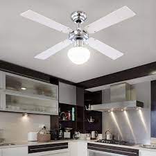 The kitchen in recent time coming in larger and bigger due to which kitchen require ceiling fans. Ceiling Fan With Light And Pull Switch Lamp Ceiling Lighting Living Room Kitchen Etc Shop Lamps Furniture Technology Household All From One Source Etc Shop