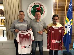 Presidente do Atlético de Ibirama realiza visita na sede da FCF - Federação  Catarinense de Futebol