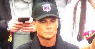 Actor Rob Lowe Gets Roasted For Dressing Like An Nfl Ref During Nfc Title Game Pic Tweets Total Pro Sports