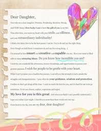 Birthday Letter To Dad From Daughter Dear Dad Letter Digital Download Dear Daughter Letter To My Daughter Letter To Daughter