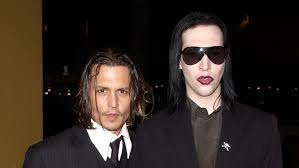 He rocked a bowl cut in his childhood, and couldn't have looked more innocent. The Week In Music Johnny Depp And Marilyn Manson S Beautifu Grammy Com
