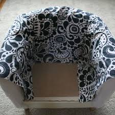 Wer Mir Auf Facebook Folgt Hat Letzte Woche Ja Schon Das Vorher Nachher Bild Meines Kleines Upholstery Projektes Gesehe Sessel Ikea Sessel Ikea Sessel Bezug